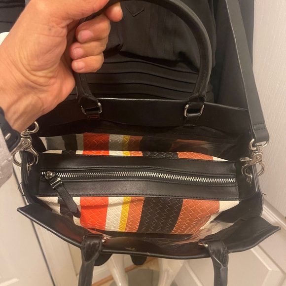 PARFOIS 2018-19FW Bags in great conditions double bag clear and striped - Picture 6 of 16